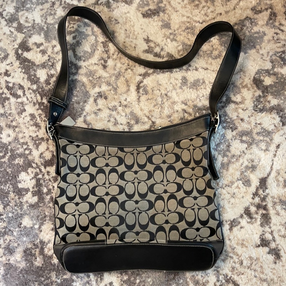 Coach monogram large crossbody